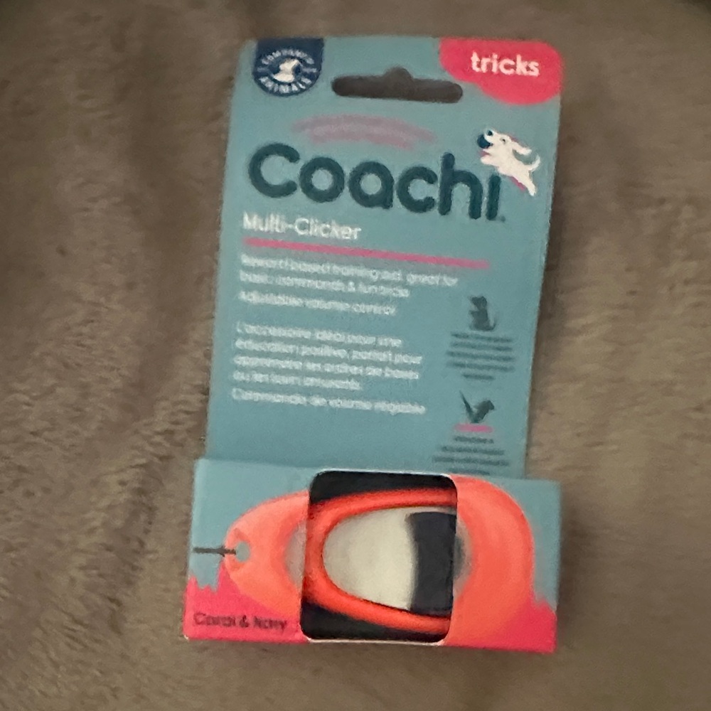 Coachi Multi-Clicker in Orange and Blue